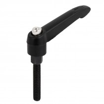 Embedded Spring 6mm Thread Machinery Plastic Adjustable Handle