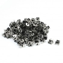 100 x Right Angle Mounting Tactile Tact Switch SPST NO 6 x 6 x 4.3mm