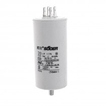 AC 450V 50/60Hz 20uF Washing Machine Non Polar Polypropylene Film Capacitor