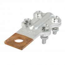 200A Bolt Type 6mm-12mm Adjustable Range Copper Aluminum Jointing Clamp