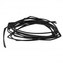 5 Pcs 2mm Black Heat Shrinkable Tube Shrink Tubing 1m 3.28ft