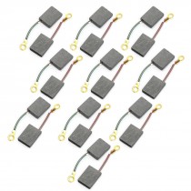 53/64" x 5/8" x 1/5" Motor Carbon Brush Replacements 20 Pcs