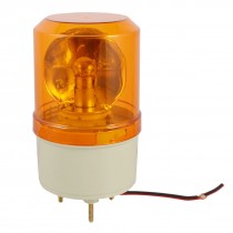 Yellow Rotating Flashing Light Signal Tower Industrial Lamp DC 24V 5W
