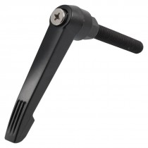 M12 12mm Dia 70mm Length Thread Metal Machine Adjustable Handle