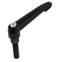 Embedded Spring 12mm Thread Machinery Plastic Adjustable Handle