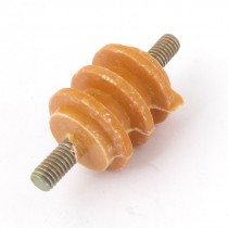 660V 25mm Height 6mm Thread Dia Busbar Enhanced Insulator Supporter
