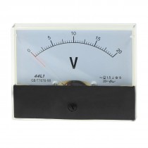 44L1 AC 0-20V Analogue Needle Panel Meter Voltmeter