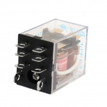 JQX-13F AC 220V Coil 8 Pin DPDT Power Relay 5A 240VAC 28VDC