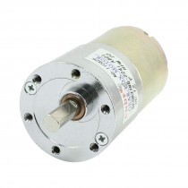 DFGB37RG-224i Cylinder Shape DC 12V Speed 20 RPM Geared Motor