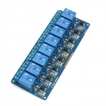 DIY MCU 8Channel Isolated Optocoupler Relay Module 5VDC for AVR/51/PIC