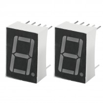 2pcs DIY 0.56" 1 Digit Display 10 Pin Red LED Digital Tube