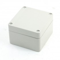 Plastic Waterproof Sealed Power Protector Junction Box 83mmx81mmx56mm