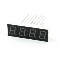 0.28" 4 Digit 12 Pin Red Common Anode LED Digital Display Tube