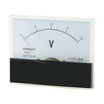 Rectangle 1.5 Accuracy DC 0-20V Analog Voltage Panel Meter 44C2