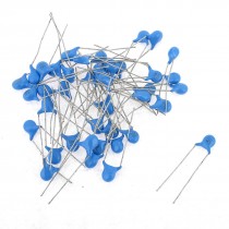 40 Pcs AC 4KV 102pF Radial Lead DIP Ceramic Disc Capacitors