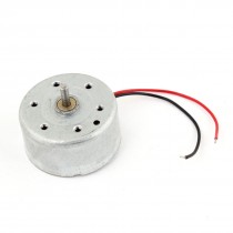 DC 1.5-4.5V 1800RPM Rotating Speed 2mm Dia Shaft CD Speaker Motor
