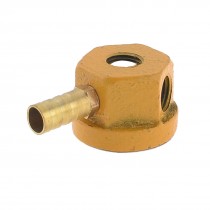 11mm Thread Dia Single Outlet 36mm Diameter Base Magnetic Coolant Pipe Stand