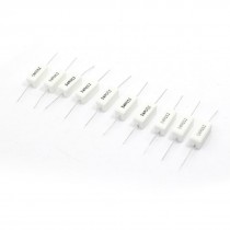 10 Pcs 5W 0.05 Ohm 2% Axial Lead Ceramic Cement Resistors