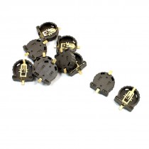 10 Pcs Surface Mount Button Cell Battery Holder for CR1220 LIR1220