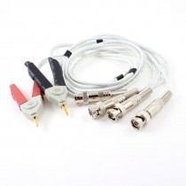 BNC Male Plug to 2 Clips Adapter Testing Cable 39.4" Long