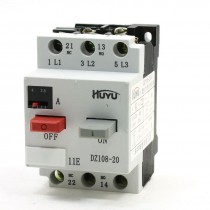 On/Off Pushbutton Switches 3P 3 Pole 2.5-4A Circuit Breaker DZ108-20