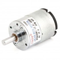 DC 12V 450RPM High Torque Speed Reducing Geared Motor