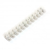 Electrical Part 380V 20A Dual Row 12 Postions Terminal Barrier Block
