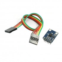 DC 3-5V Triple-Axis Accelerameter Module Board Blue w Connector Line