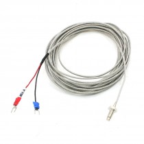 5M 16.4Ft Cable 4.5mm x 10mm Sensor K Type Temperature Thermocouple Probe