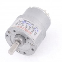 12VDC 150RPM Speed Reducing 6mm Shaft Diameter Electric Geared Motor