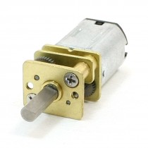 DC12V 300RPM 3mm Dia Shaft Speed Reducing DC Geared Motor