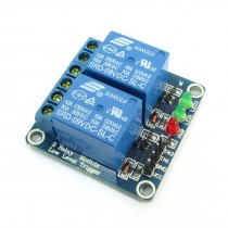 DC 9V 2 Channels Low Level Relay Module Expansion Board for DIY MCU