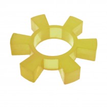 Yellow Polyurethane PU 135mm Dia Coupling Buffer Coupler Damper
