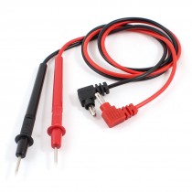 Pair Digital Multimeter 1000V Test Lead Cable Probe Red Black 2.36Ft Length