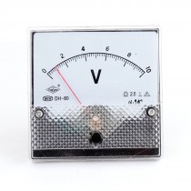 DH-80 AC 0-10V Square Analog Panel Volt Meter Voltmeter Gauge