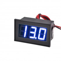 DC 3-30V Waterproof 3 Digits LED Digital Display Voltmeter Voltage Meter Gauge