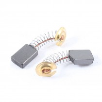 2 Pcs 5/8" x 27/64" x 3/16" Electric Motor Carbon Brushes