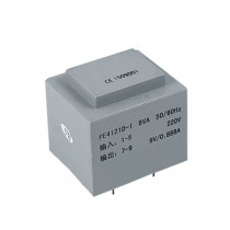 PE4121D-I Short Circuit Proof Safety PCB Transformer