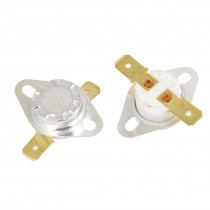 2 Pcs Replaceable 160 Celsius Temperature Control Switch Ceramic Thermostat