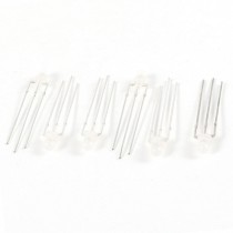 6pcs 3mm Head Green Red Bi-Color Light DIP Common Cathode LED Emitting Diode