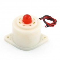 BZQ-3D DC 24V Industrial Red LED Flashing Alarm Buzzer Siren 110dB