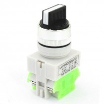 1/11" Thread Dia.NO NC DPST Latching Push Button Switch 660VAC 10A