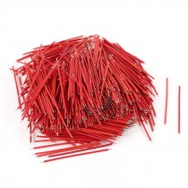 1000 Pcs Red PVC Tin Plated Copper 0.6x70mm 22AWG Wire Brushless Motor Cable