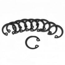 10 Pcs 2mm Dia Hole Circle Internal Retaining Circlip Ring