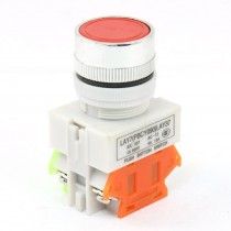 Red Head 4 Terminals DPST Momentary Push Button Switch Ith 10A Ui660V