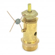 0.7" Male Thread Air Compressor Gold Tone Safety Pressure Relief Valve