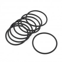 8 Pcs 48mm x 52mm x 2mm Mechanical Rubber O Ring Oil Seal Gaskets
