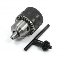 1/2-20UNF Mount 1.5-13mm Drilling Capacity Drill Chuck Key 2 in 1