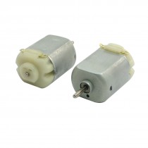 2pcs 26800RPM Output Speed 2 Terminal Carbon Brush Micro Motor DC 6V