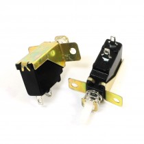 2 Pcs 2 Pin SPST Latching Push Button Power Switch 5A 250VAC